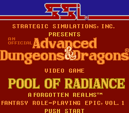Advanced Dungeons & Dragons - Pool of Radiance (U) [!]-video